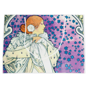 Lady of the Camelias, Alphonse Mucha Große Geschenktüte