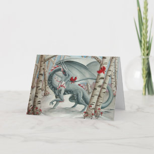 Lady of the Forest Card Feiertagskarte