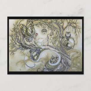 Lady of the Forest Postkarte