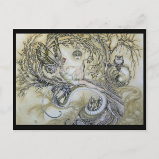 Lady of the Forest Postkarte