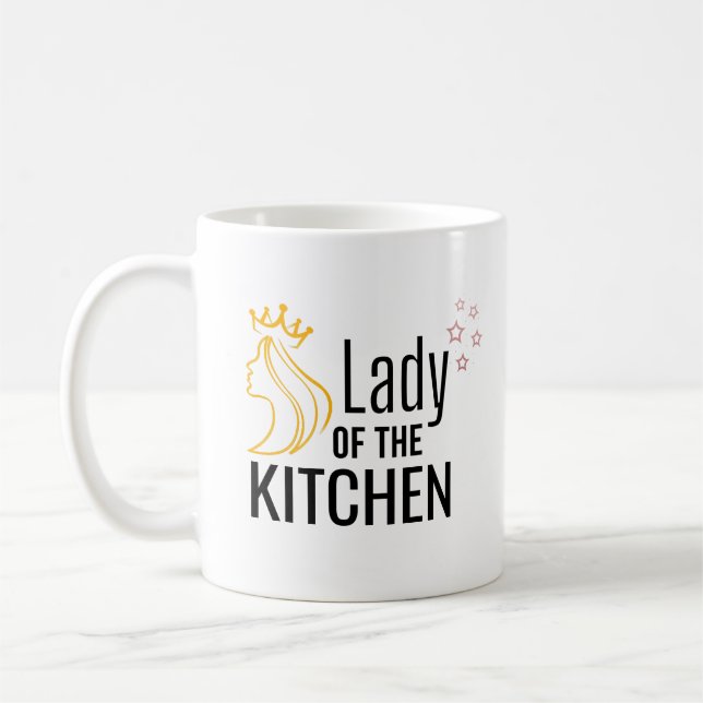 Lady of the Kitchen Kaffeetasse (Links)