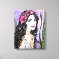 Lady of the Lake Fairy Tale Malerei