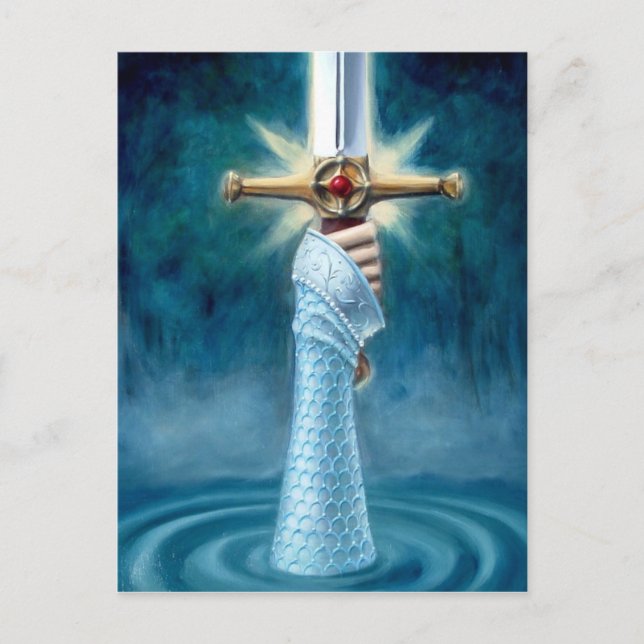 Lady of the Lake Postcard Postkarte (Vorderseite)