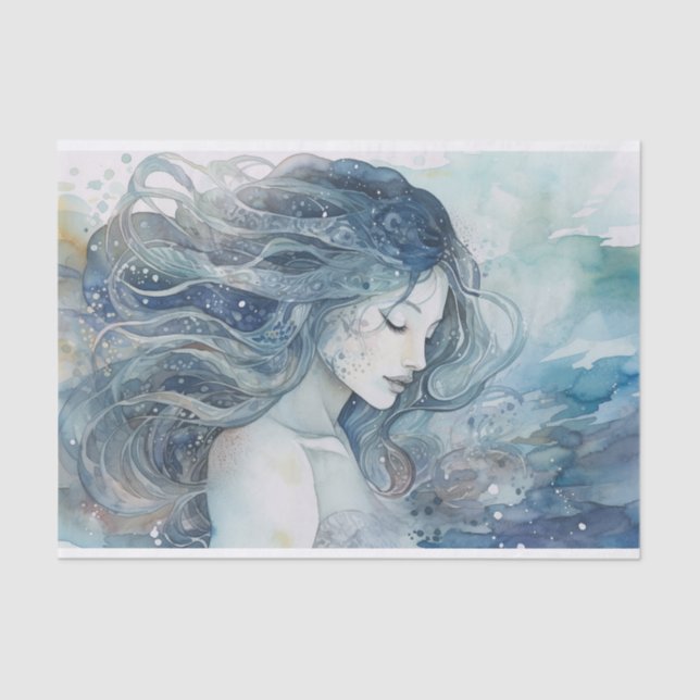 Lady of the Lake Seidenpapier (Vorderseite)