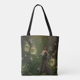 Lady of the Lanterns All-over Print Tasche