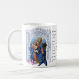 Lady of the Rosary Jungfrau Mary Prayer Coffe Kaffeetasse