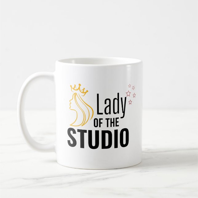 Lady of the Studio Kaffeetasse (Links)