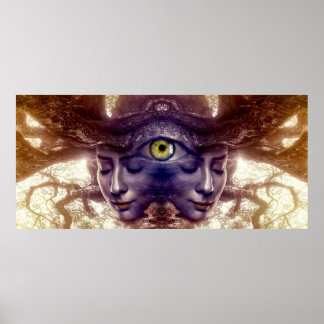 Lady of the tree Fantasy Poster