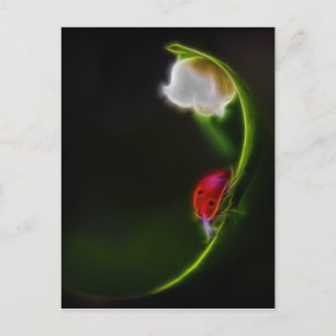 Lady of the Valley Postkarte