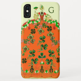 LADY ORANGE AND KLEEBLATTS St. Patricks Day Fashio Case-Mate iPhone Hülle