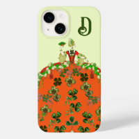 LADY ORANGE, KLEEBLATTS St. Patricks Day Monogram 
