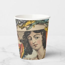 Lady - Papieraufnahmen Pappbecher