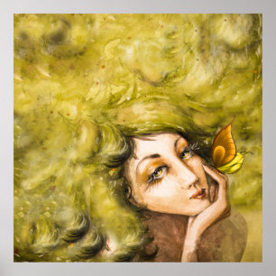 Lady Papilionem Poster