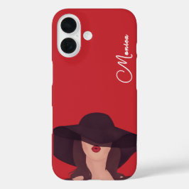 Lady Personalisiert Name Case-Mate iPhone 16 Hülle