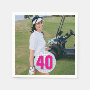 Lady Phantastisch Birthday Snapshot Serviette