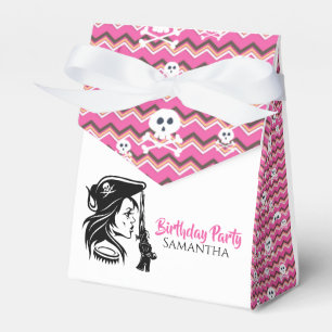 Lady Pirate Birthday Geschenkschachtel
