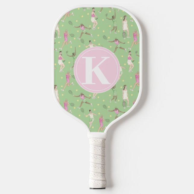 Lady Players Personalisiert Pickleball Paddel Pickleball Schläger (Vorderseite)