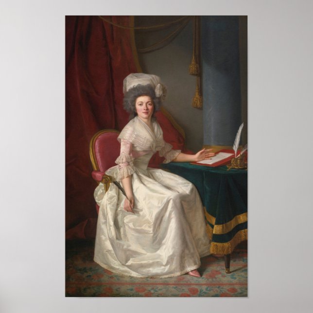 Lady-Portrait Poster (Vorne)