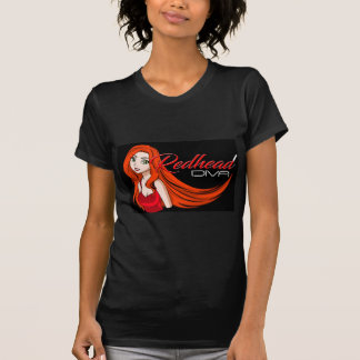 Lady Red Haired Woman Redheaded Girl design T-Shirt