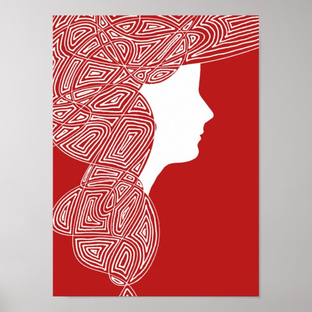 Lady Red Poster (Vorne)