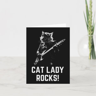 Lady Rocks! Guitar Ladys Frau Präsidentin Kamala H Karte
