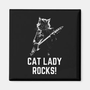 Lady Rocks! Guitar Ladys Frau Präsidentin Kamala H Magnet