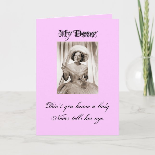 Lady Ronette - individuell angepasst Karte (Vorderseite)