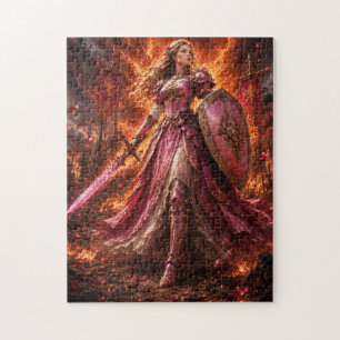 Lady Rosaline Brightshield – Rosefire-Wächterin Puzzle