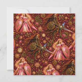 Lady Rosaline & Die Uhrturmprinzessin Weihnachten Einladung