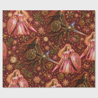 Lady Rosaline & Die Uhrturmprinzessin Weihnachten Geschenkpapier