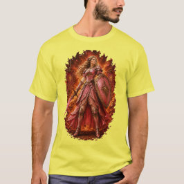 Lady Rosaline Radiant Fantasy Warrior T-Shirt