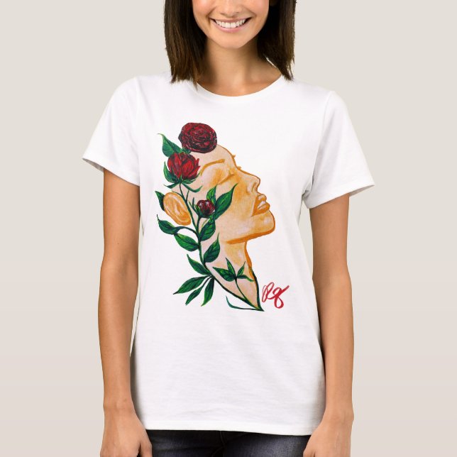 Lady Rose Graphic T-Shirt (Vorderseite)