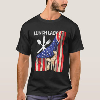 Lady School Food AttendLadys T-Shirt