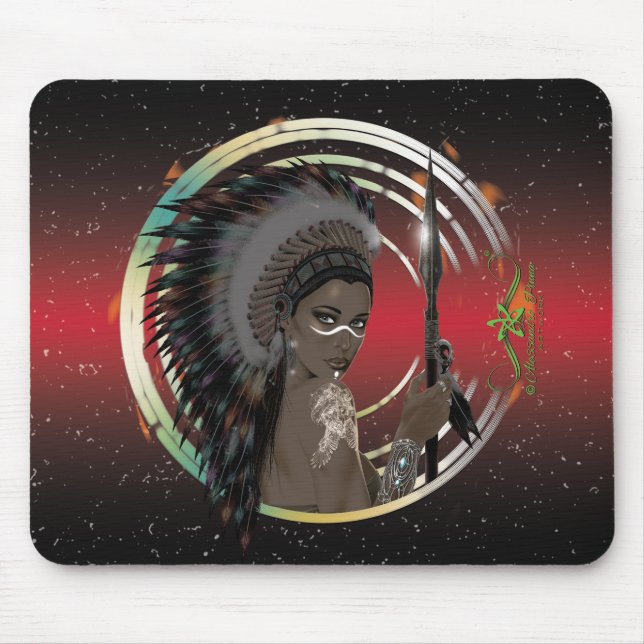 Lady Sioux Mousepad (Vorne)