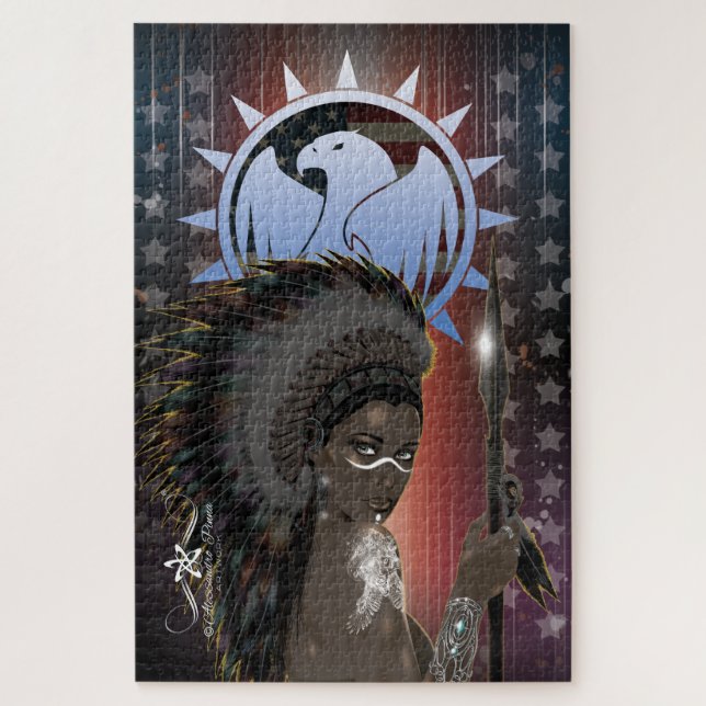 Lady Sioux Puzzle (Vertikal)