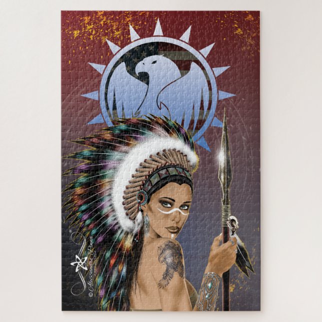 Lady Sioux Puzzle (Vertikal)