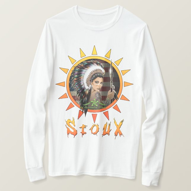 Lady Sioux T-Shirt (Design vorne)