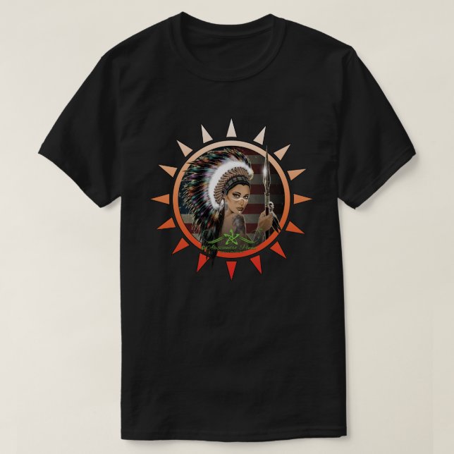 Lady Sioux T-Shirt (Design vorne)