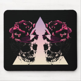 Lady Skull Mouse Pad Mousepad