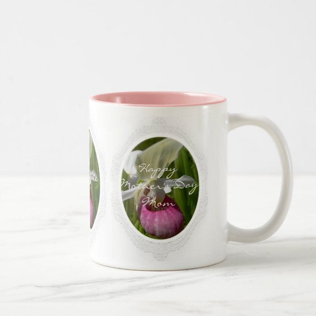 Lady Slipper Mother's Day Tasse (Rechts)