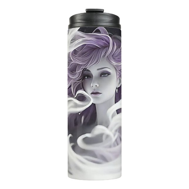 Lady Smoke Thermosbecher (Vorderseite)