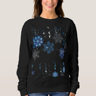 Lady Snow Flake Sweatshirt