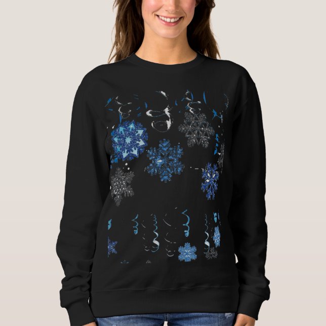 Lady Snow Flake Sweatshirt (Vorderseite)
