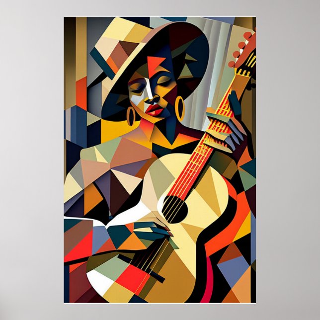 LADY SPIELT DAS BLUES Poster (Vorne)