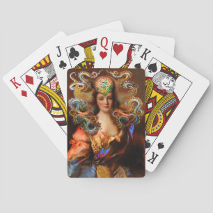 Lady Squid Glückliches Deck Spielkarten