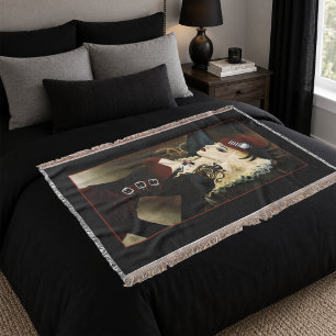 Lady Steampunk Viktorianisch Red Decke
