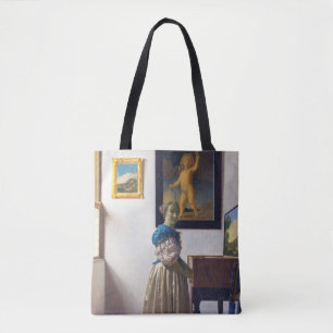 Lady Stehend in einer Jungfrau, Johannes Vermeer