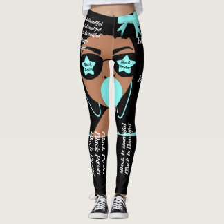 Lady Survivor Schwarzer Power für Frauen Leggings