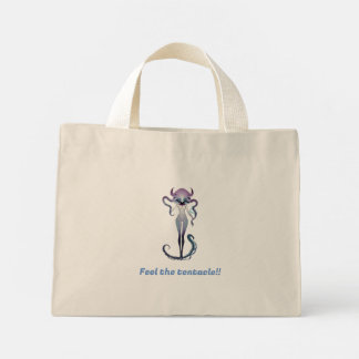 Lady Tentacle Mini Stoffbeutel