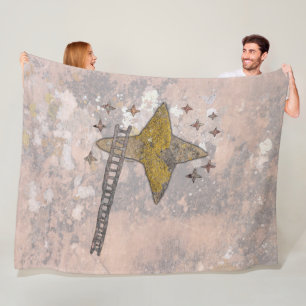 Lady to the Stars Talking Canyons, New Mexico Fleecedecke